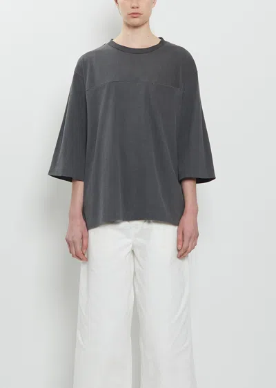 Toujours Football Cotton T-shirt In Black