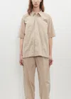 TOUJOURS HALF SLEEVE BIG COVERALL SHIRT