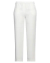 Toupy Woman Pants Ivory Size Xs Polyester In White