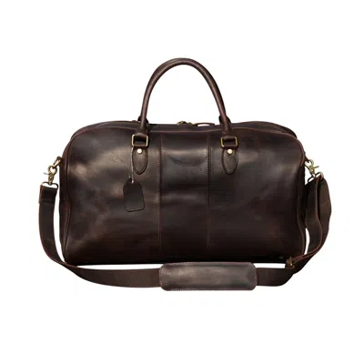 Touri Dark Brown Worn Look Weekender