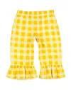 Touriste Toddler Girl Pants Yellow Size 6 Cotton In Yellow