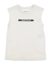 Touriste Toddler Girl T-shirt Ivory Size 6 Organic Cotton In White