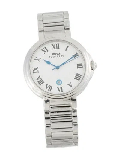 Pre-owned Tourneau Corporate Watch, 42mm In Multicolor