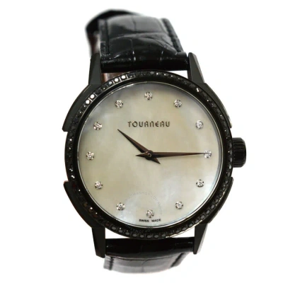 Tourneau Tny Roventa Quartz Diamond Unisex Watch Tny350704001 In Black