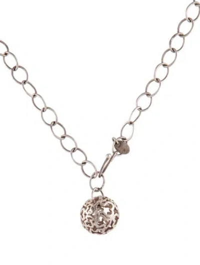 Pre-owned Tous Ball Pendant Necklace, 16" In Multi