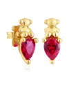 Tous Bear Earrings In Gold