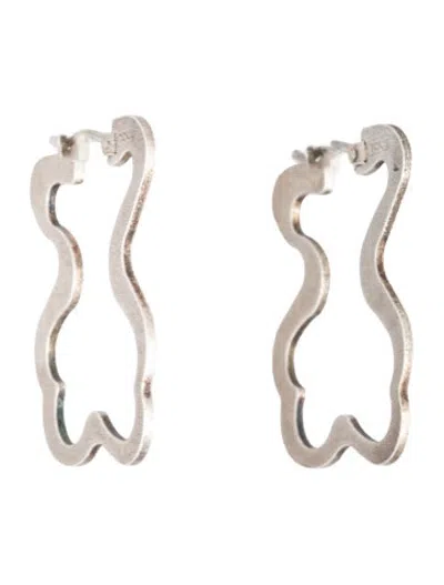 Pre-owned Tous Bear Earrings In Multicolor