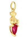 Tous Bear Pendant In Gold