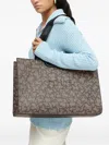 Tous Bear-print Top-handle Tote Bag In Black