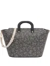 Tous Bear-print Tote Bag In Black