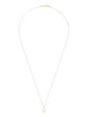 Tous Bear-shaped Mother-of-pearl Necklace In Gold