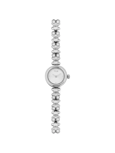 Tous Bold Bear Round 18mm Watch In Metallic