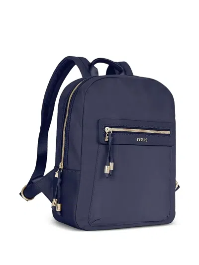 Tous Brunock Zip-fastening Backpack In Blue