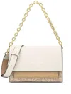 Tous Chain-strap Two-tone Cross Body Bag In White