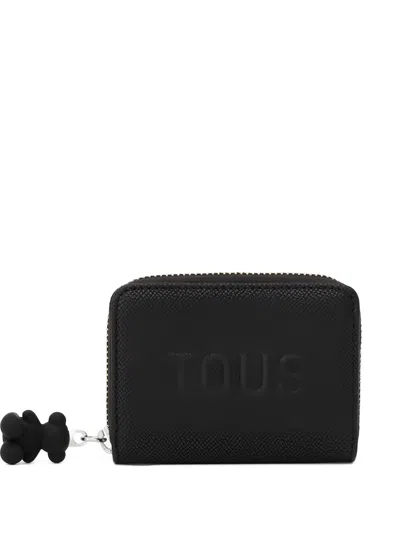 Tous Charm-detail Wallet In Black