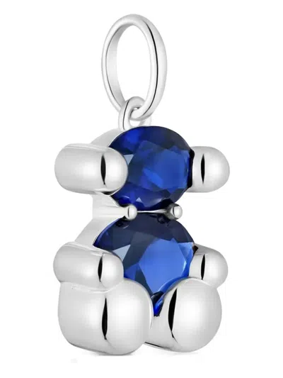 Tous Color Bear Lgg Pendant In Silver