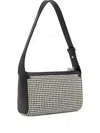 Tous Crystal-embellished Shoulder Bag In Black
