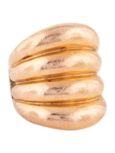Pre-owned Tous Domed Cactus Ring In Multi
