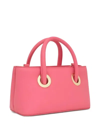 Tous Double-ring Satchel In Pink