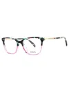 Tous Elegant Rectangular Eyeglasses For Women In Multi