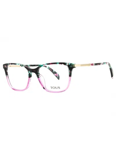 Tous Elegant Rectangular Eyeglasses For Women In Multi