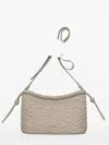 Tous Embossed Cross Body Bag In Brown