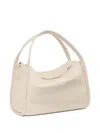 Tous Embossed-leather Shoulder Bag In Neutral