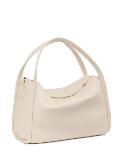 Tous Embossed-leather Shoulder Bag In Neutral