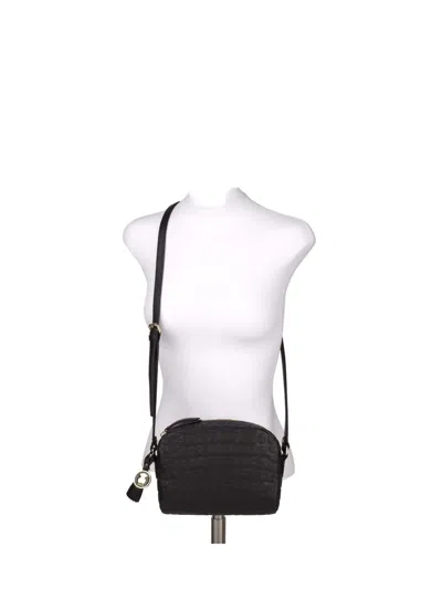 Tous Embossed-logo Cross-body Bag In Black