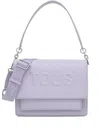Tous Embossed-logo Tote Bag In Purple