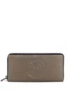 Tous Embossed Logo Zip-around Wallet In Neutral