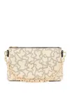 Tous Floral-print Chain Bag In Neutral