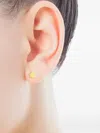 Tous Flower-shaped Stud Earrings In Gold