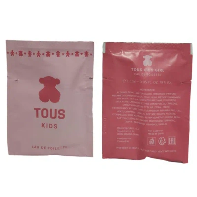 Tous Girls Kids Girl Edt Spray 0.05 oz Kids Fragrances 8436603331043 In Red