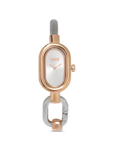 Tous Hold Oval 29mm Watch In Gold