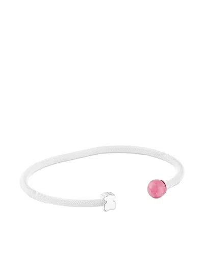 Tous Icon Mesh Bracelet In Metallic