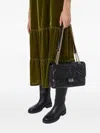 Tous Kaos Dream Quilted Chain Shoulder Bag In Black