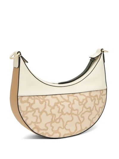 Tous Kaos Icon Shoulder Bag In Neutral