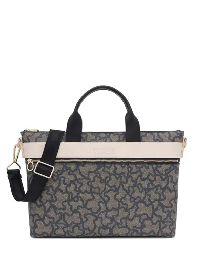 Tous Kaos Icon Tote Bag In Black