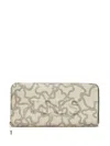 Tous Kaos Icon Zip-around Wallet In Neutral