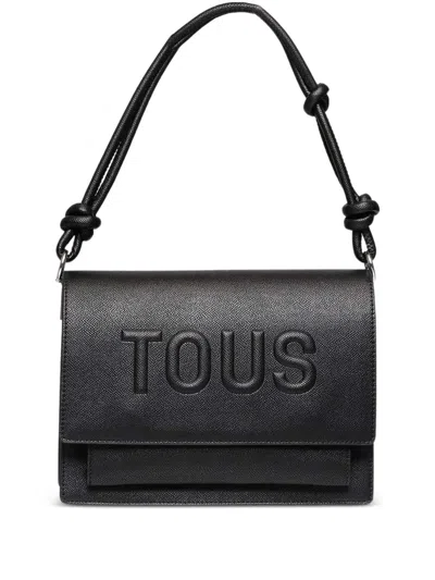 Tous Knotted-handle Crossbody Bag In Black