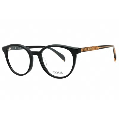 Tous Ladies Black Round Eyeglass Frames Vtob54