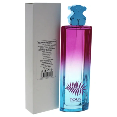 Tous Ladies Bonjour Senorita Edt Spray 3.0 oz (tester) Fragrances 8436550503296 In White