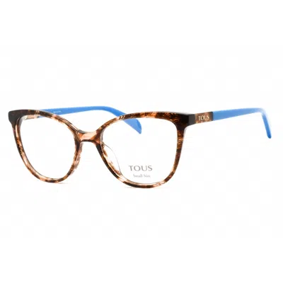 Tous Ladies Brown Cat Eye Eyeglass Frames Vtob35l