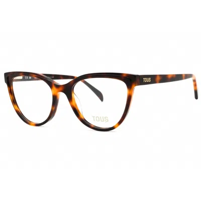 Tous Ladies Brown Cat Eye Eyeglass Frames Vtoc16
