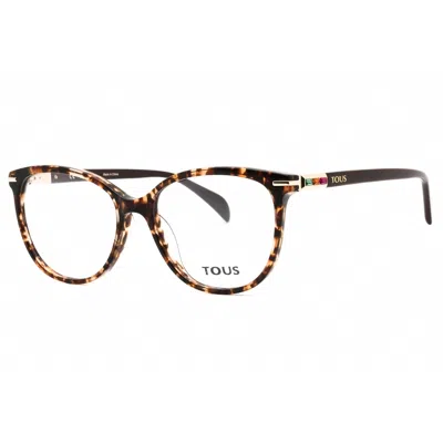 Tous Ladies Brown Oval Eyeglass Frames Vtob12s