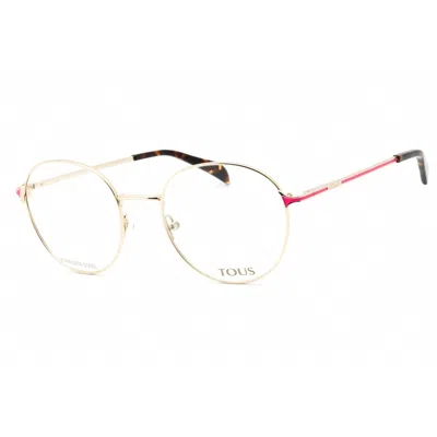 Tous Ladies Gold Tone Round Eyeglass Frames Vto448