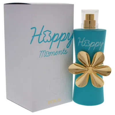 Tous Ladies Happy Moments Edt Spray 3 oz Fragrances 8436550501230 In Blue