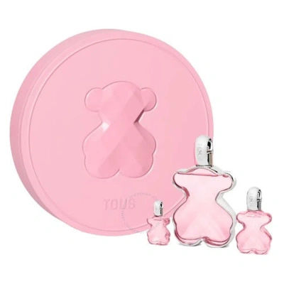 Tous Ladies Loveme Gift Set Fragrances 8436603330886 In White