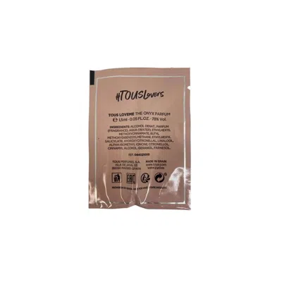 Tous Ladies Loveme The Onyx Edp Spray 0.05 oz Fragrances 8436550508970 In Brown
